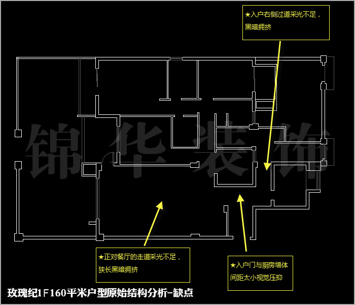 融僑中央花園玫瑰紀(jì)一樓160平米 戶(hù)型